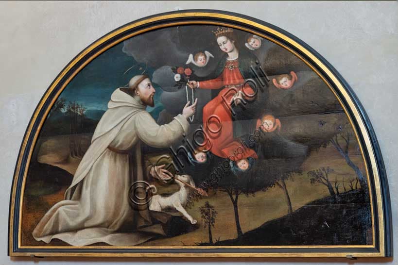 San Domenico riceve il rosario: dipinto di Suor Plautilla Nelli