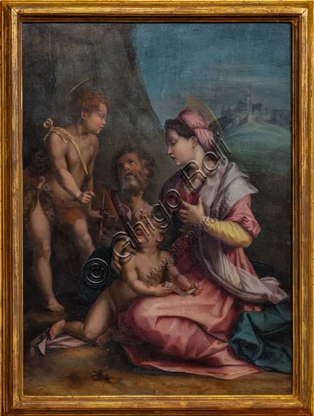 Sacra Famiglia con San Giovannino – Maso di San Friano, XVI secolo