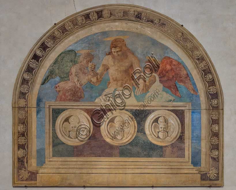 Cristo in Pietà tra Angeli di Andrea del Castagno: L'Affresco a Firenze