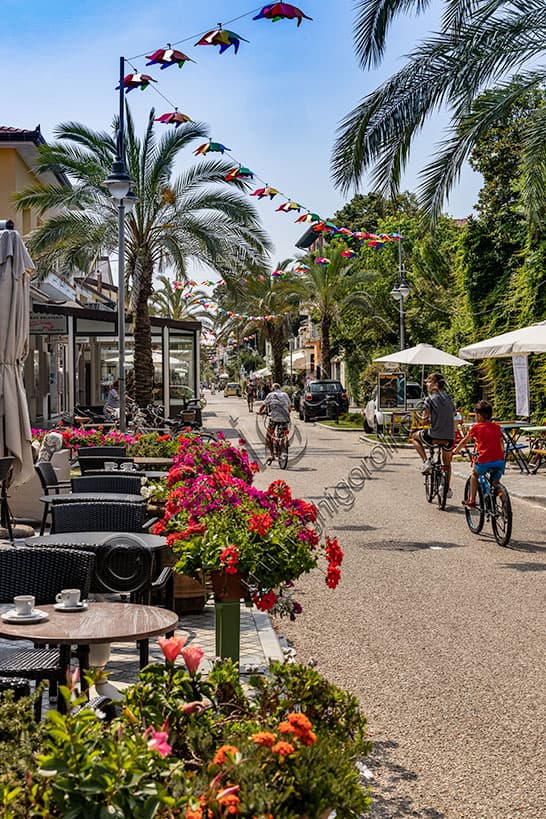 Bar e Vita Urbana nel Centro di Marina di Pietrasanta