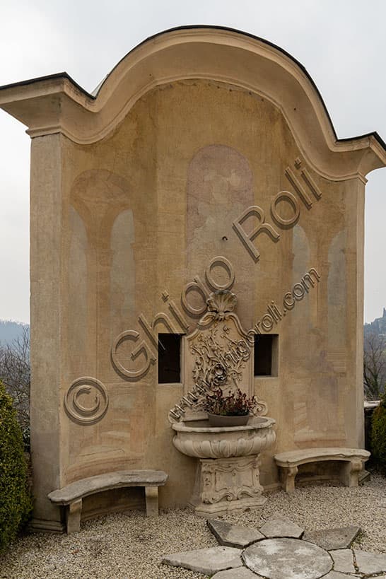 Affresco del Teatrino all'Aperto a Villa Valmarana ai Nani, Vicenza