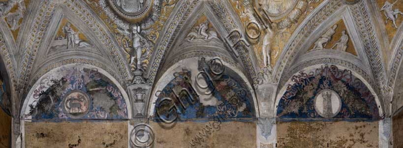 Camera degli Sposi di Mantegna: Parete Nord-Est nel Castello di San Giorgio