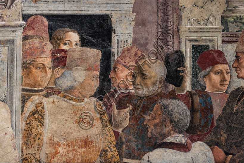Borso d'Este amministra la giustizia, affresco di Francesco del Cossa