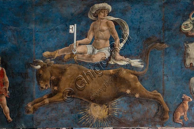 Il Segno del Toro: Affresco Rinascimentale di Francesco del Cossa a Ferrara