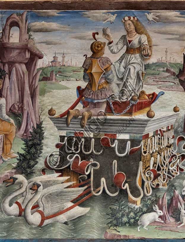 Trionfo di Venere di Francesco del Cossa: l'affresco nel Palazzo Schifanoia