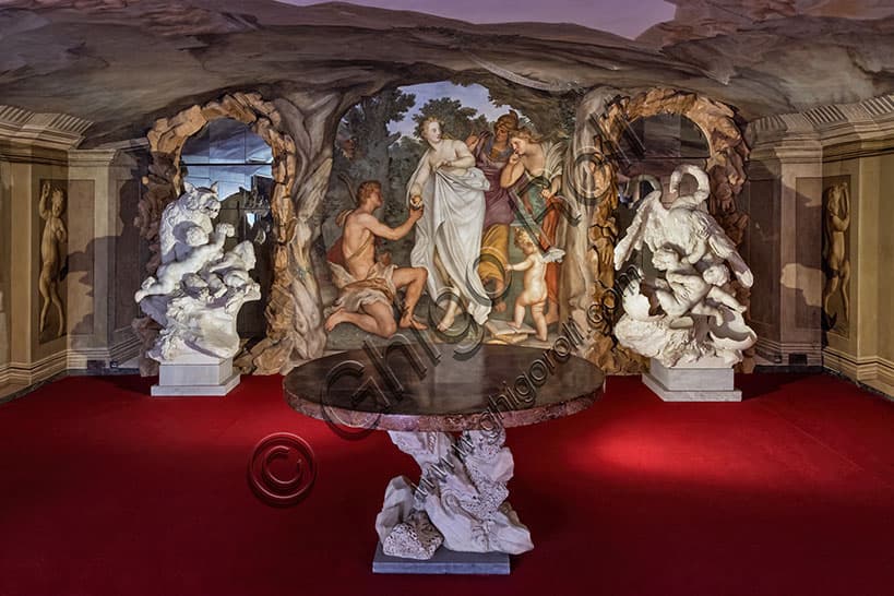 Palazzo Rosso a Genova: Il Giudizio di Paride di Domenico Parodi (1710)