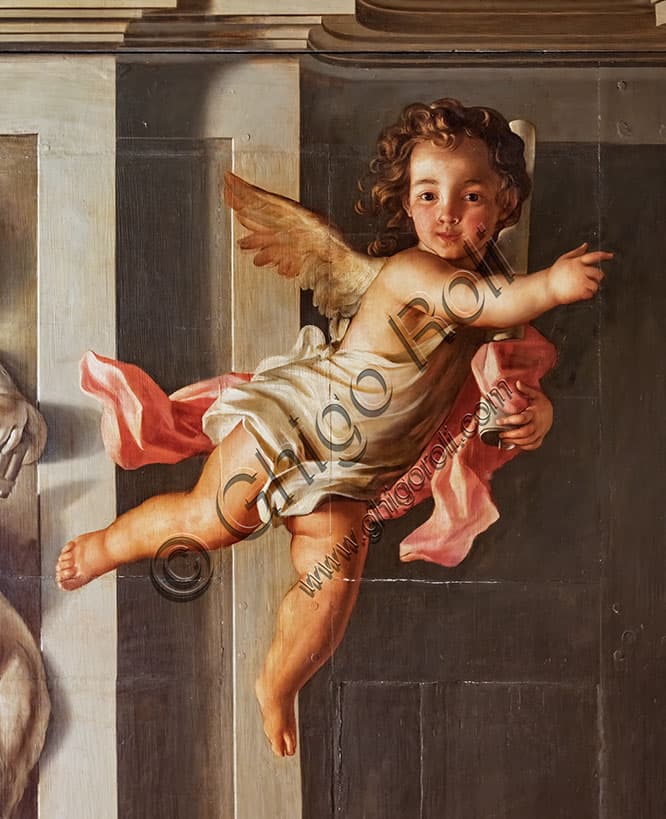 Il Putto della Sala della Grotta a Palazzo Rosso di Genova