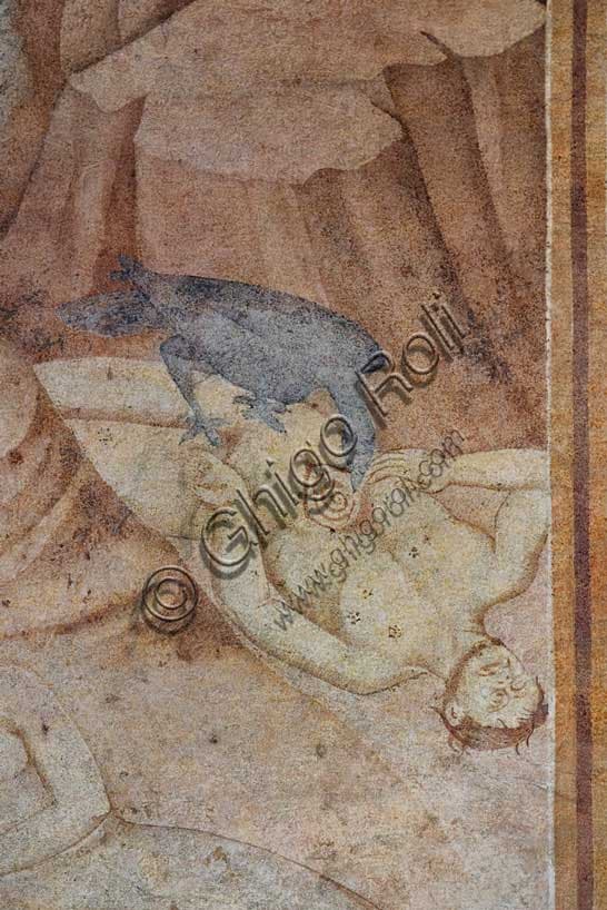 Il Diluvio Universale: affresco di Piero di Puccio al Camposanto di Pisa