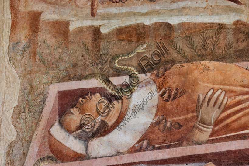 Trionfo della Morte di Buffalmacco: dettaglio Camposanto Pisa