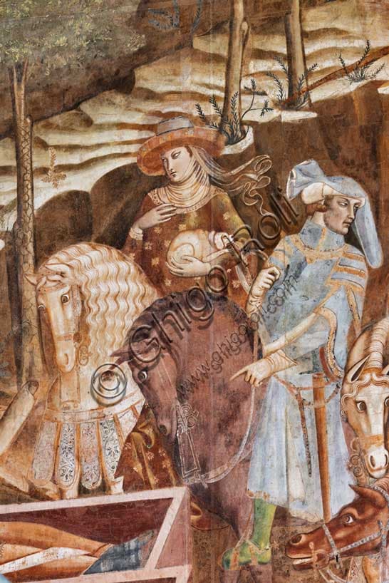 Affresco del Trionfo della Morte di Buffalmacco, Camposanto Pisa