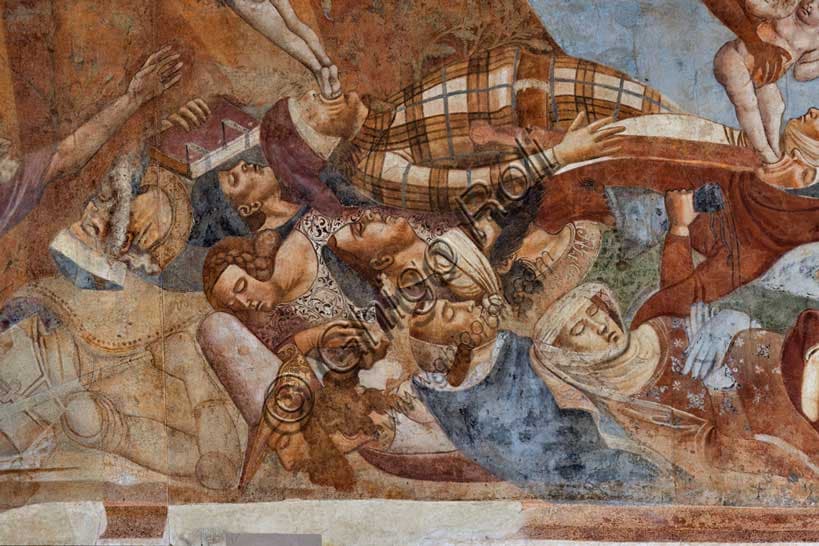 Affresco Trionfo della Morte di Buonamico Buffalmacco a Pisa