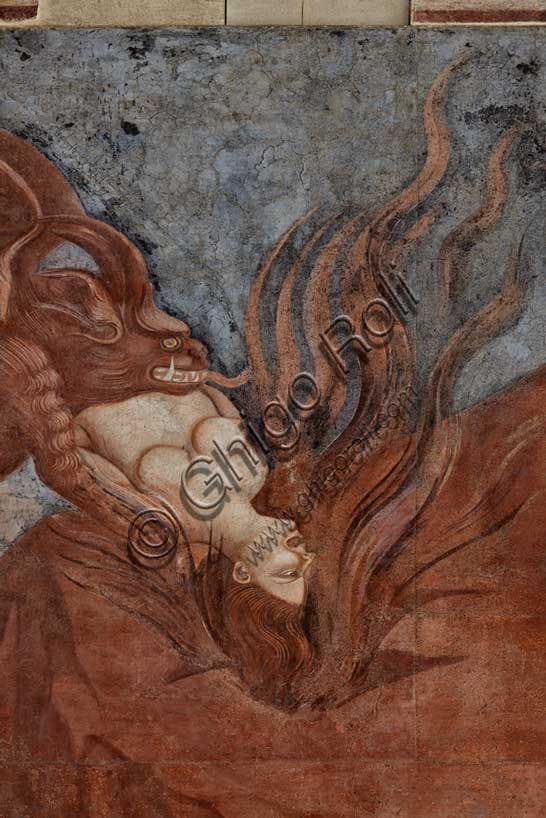 Trionfo della Morte: dettaglio dell'affresco di Buffalmacco al Camposanto di Pisa