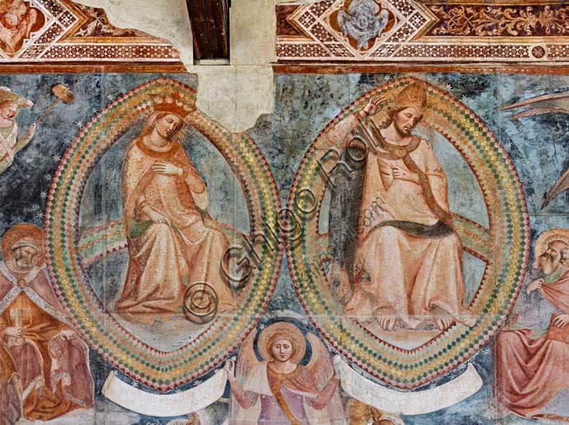 Particolare del Giudizio Universale di Buonamico Buffalmacco nel Camposanto di Pisa