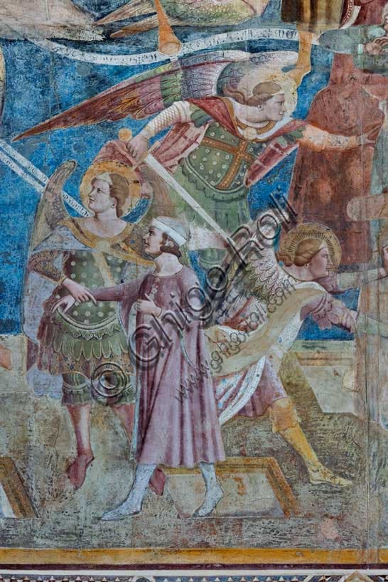 Il Giudizio Universale di Buffalmacco nel Camposanto di Pisa: Arcangeli e Smistamento delle Anime