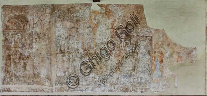 Tentazioni e miracoli di San Ranieri: affresco di Andrea di Bonaiuto a Pisa
