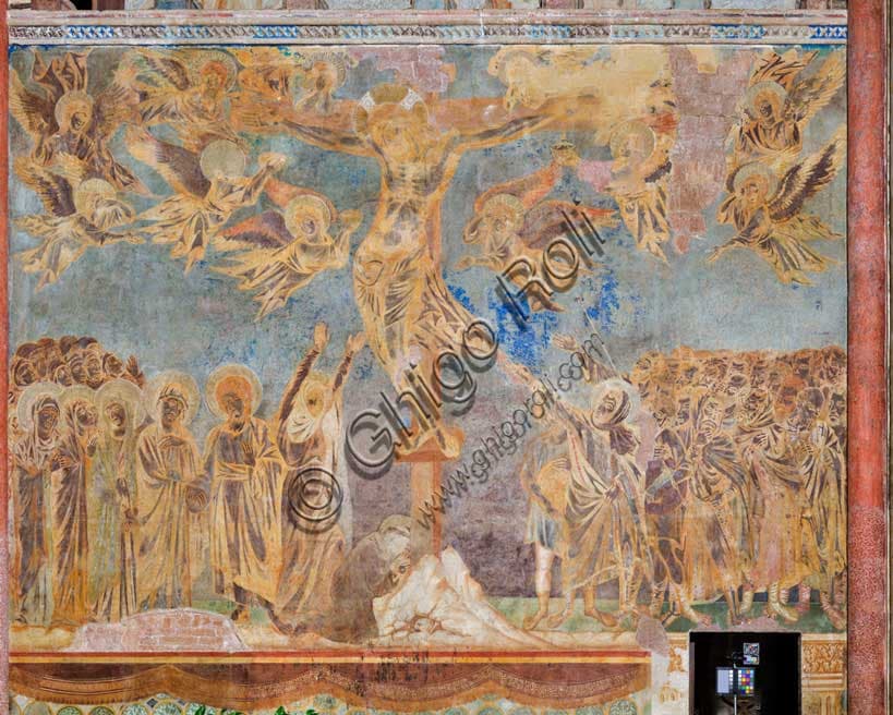 Grande Crocifissione di Cimabue nella Basilica Superiore di Assisi
