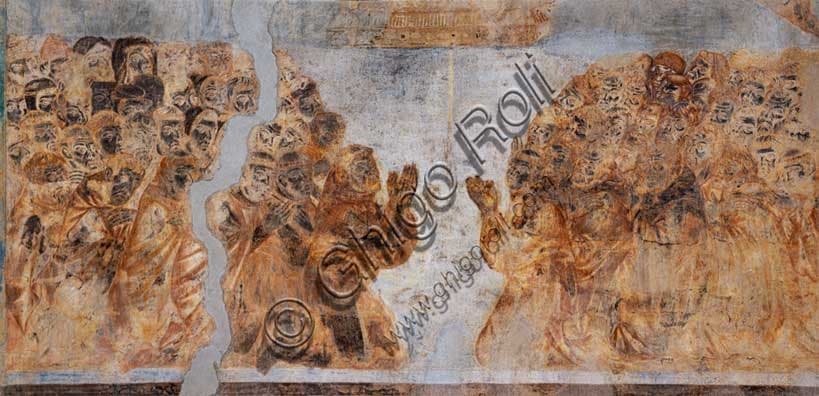 Cimabue's Apocalyptic Christ with St. Francis and Franciscans, Assisi