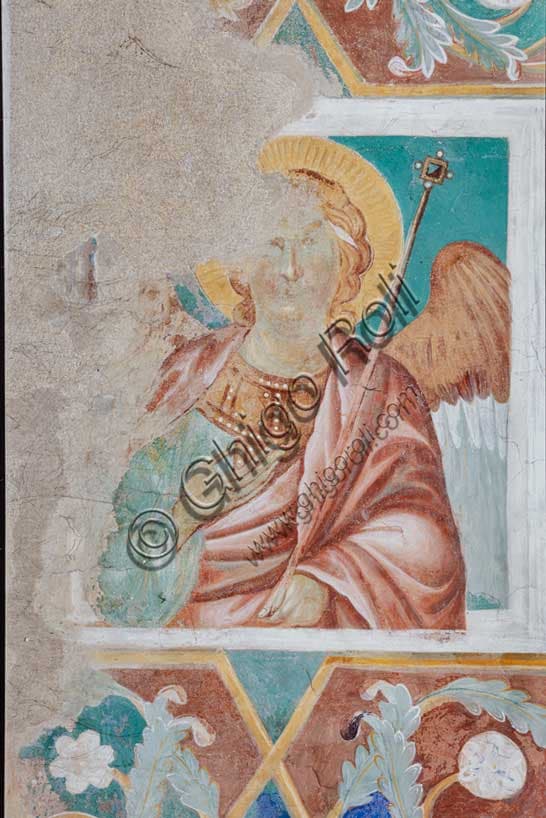 Angelo di Cimabue nella Basilica Superiore di San Francesco ad Assisi