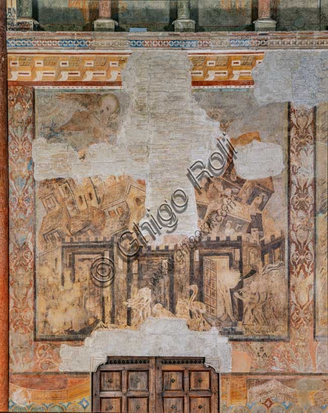 La Caduta di Babilonia: Affresco di Cimabue nella Basilica Superiore di Assisi