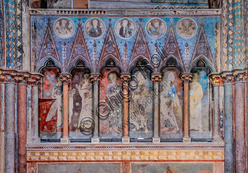 Affreschi della Basilica Superiore di San Francesco ad Assisi: Apostoli e Angeli
