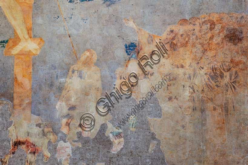 Crucifixion by Cimabue in the Upper Basilica of Saint Francis, Assisi