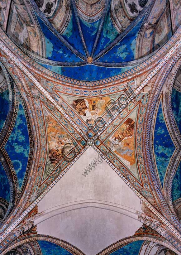 Volta degli Evangelisti: affreschi di Cimabue dopo il terremoto ad Assisi
