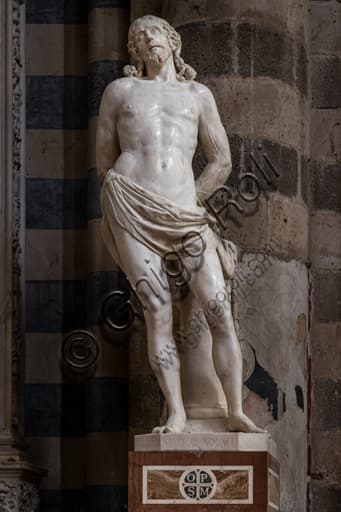 Statua di San Sebastiano, inizio Quattrocento, Duomo di Orvieto, Italia