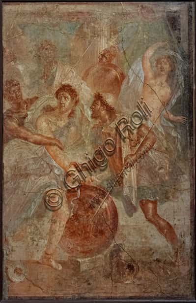 Achilles on Skyros: Fresco from the House of the Dioscuri in Pompeii