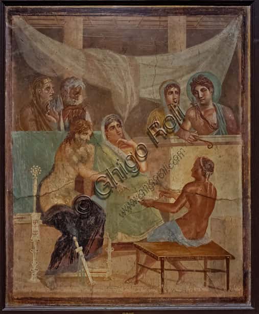 Admeto e Alcesti: Affresco della Casa del Poeta Tragico a Pompei