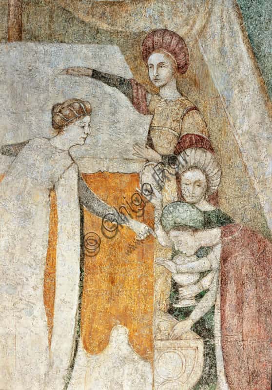 Bicocca degli Arcimboldi: 15th Century Frescoes of Court Ladies