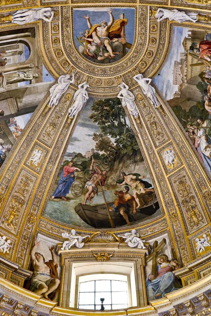 Affreschi di Domenichino nella Volta del Coro di Sant'Andrea della Valle