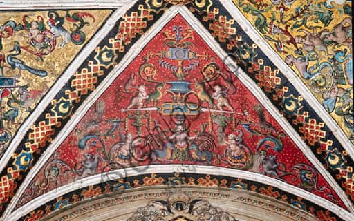 Affreschi Volta Libreria Piccolomini: Grottesche Ispirate Domus Aurea