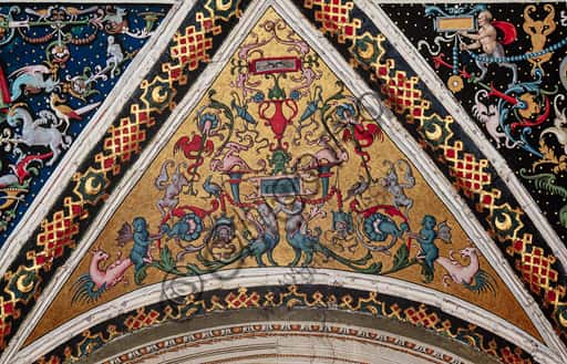 Volta Piccolomini: Affreschi Rinascimentali e Ispirazione alla Domus Aurea