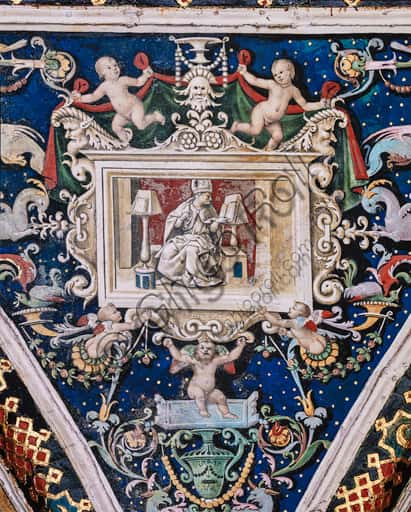 Volta della Libreria Piccolomini: Affreschi e Grottesche Ispirati alla Domus Aurea