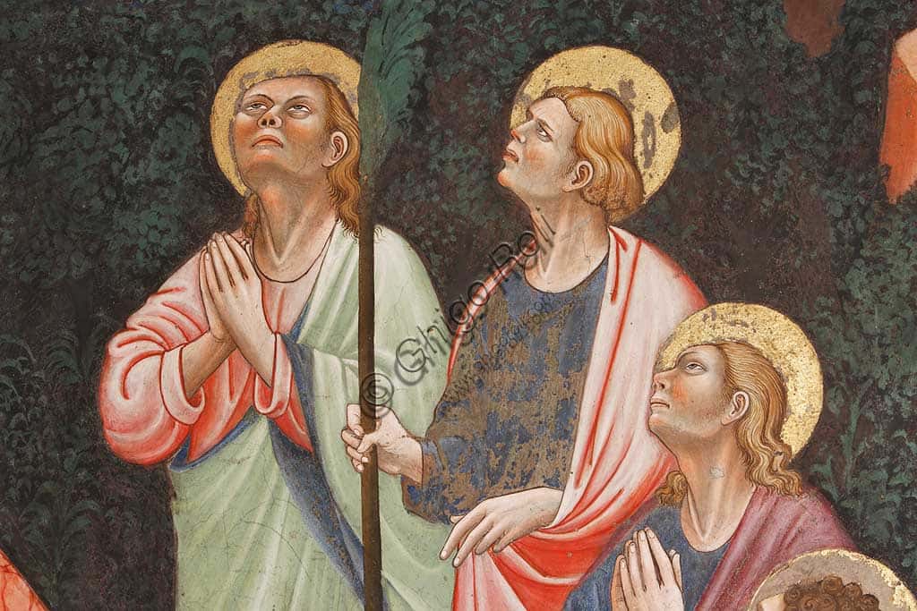 Affresco degli Apostoli nella Rocca di Vignola: Analisi del Maestro di Vignola