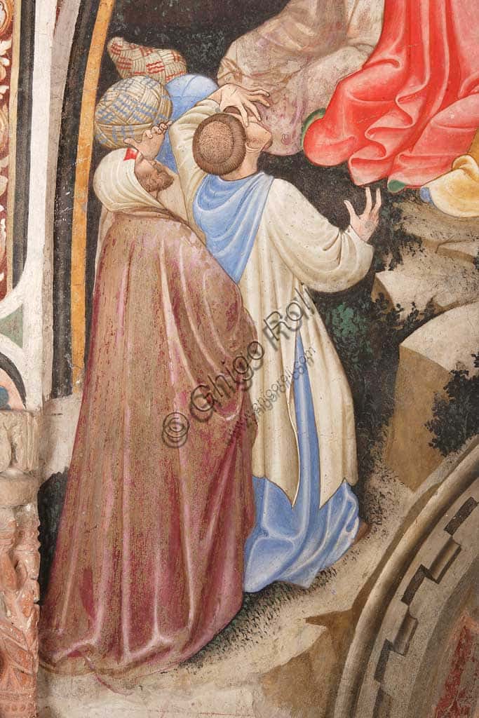 Ascensione di Cristo: affresco del Maestro di Vignola a Rocca di Vignola