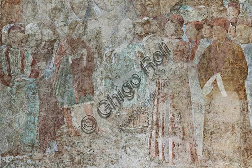 Benozzo Gozzoli Fresco: The Meeting of Esau and Jacob, Rape of Dinah