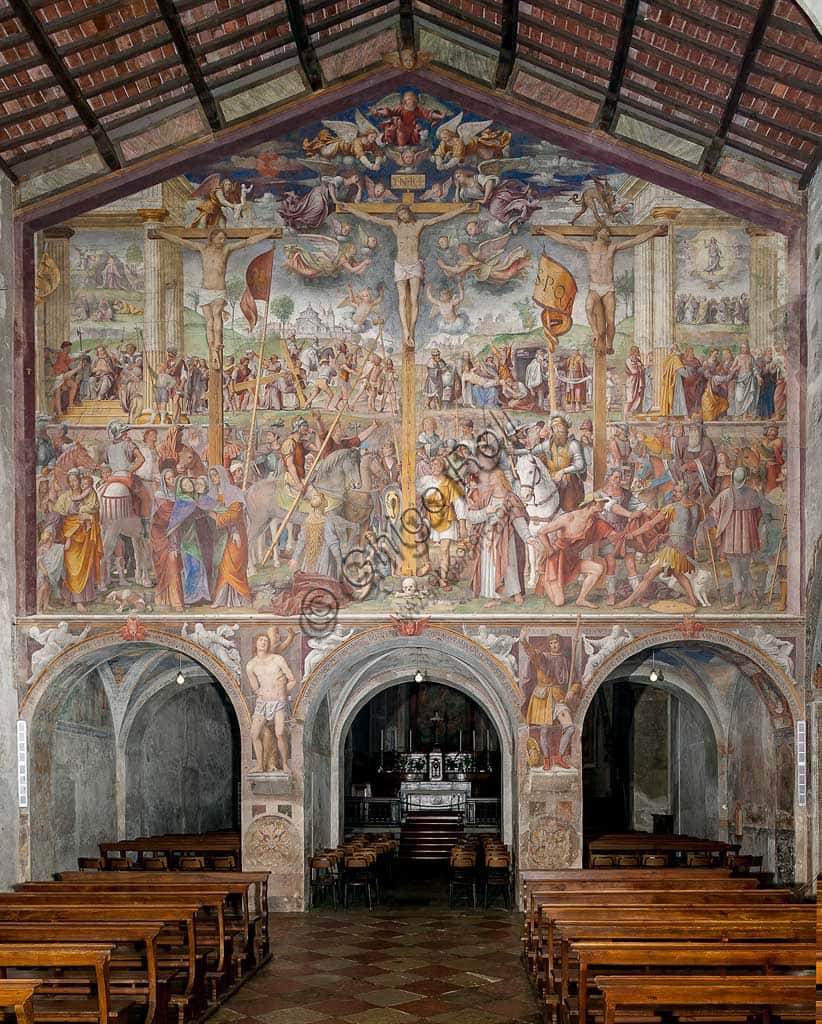 Bernardino Luini's Passion Frescoes in the Church of St. Mary of Angels, Lugano