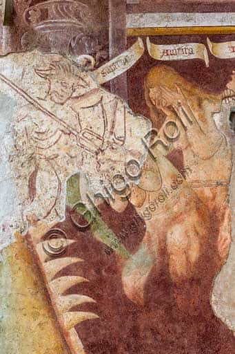Devil Fresco Detail in the Triumph of Death, Clusone (1485)