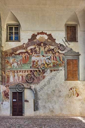 Fresco of the Triumph of Death and Dance of Death in Clusone (1485)