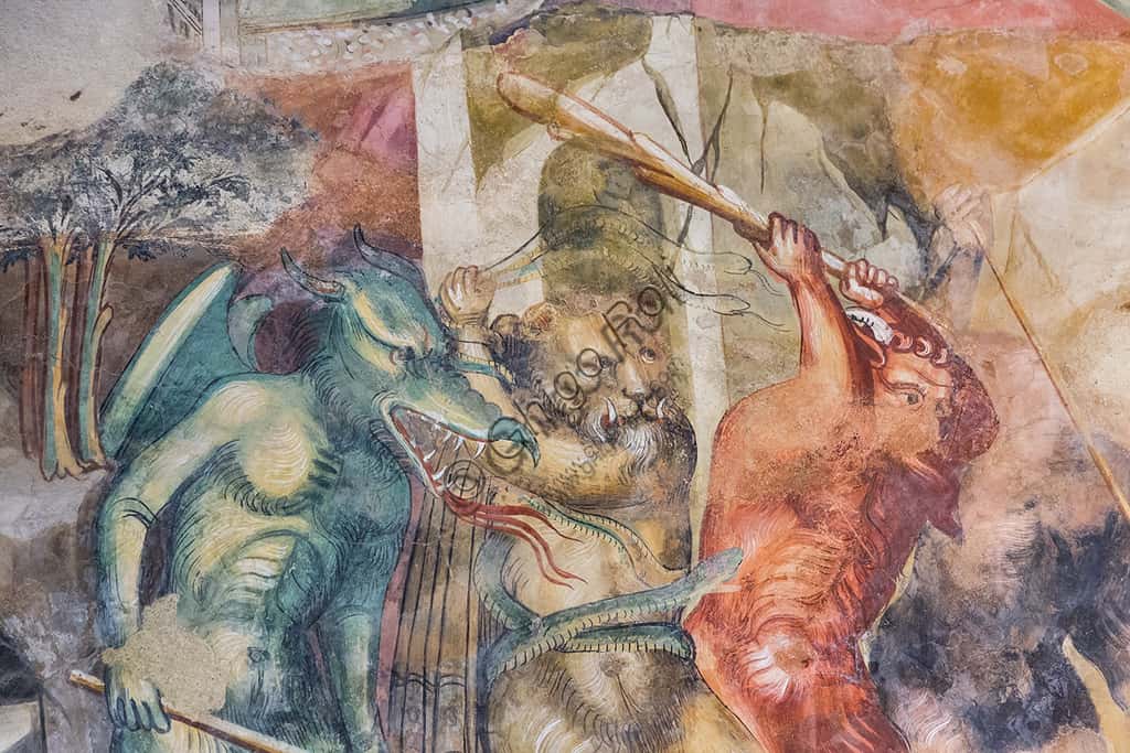 The Last Judgement Fresco by Bicci di Lorenzo in Pescia
