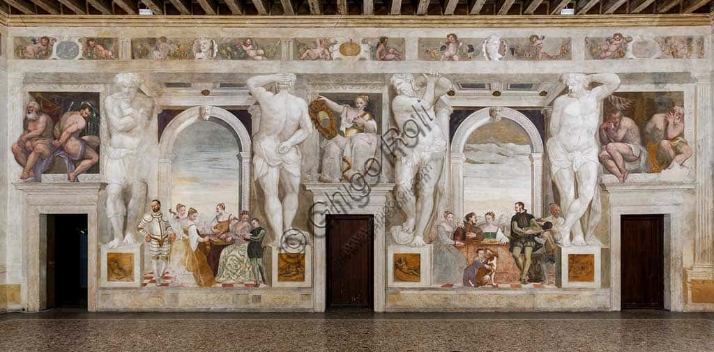 Affreschi di Giovanni Antonio Fasolo nella Villa Caldogno