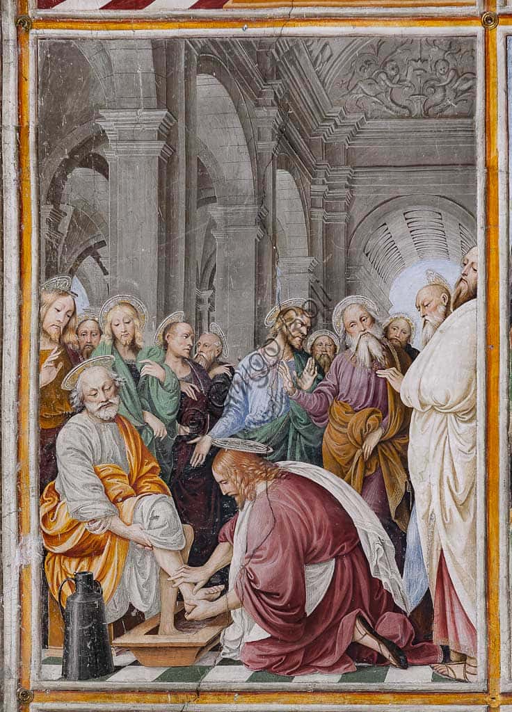The Washing of the Feet by Gaudenzio Ferrari: Analysis of the 1513 Fresco