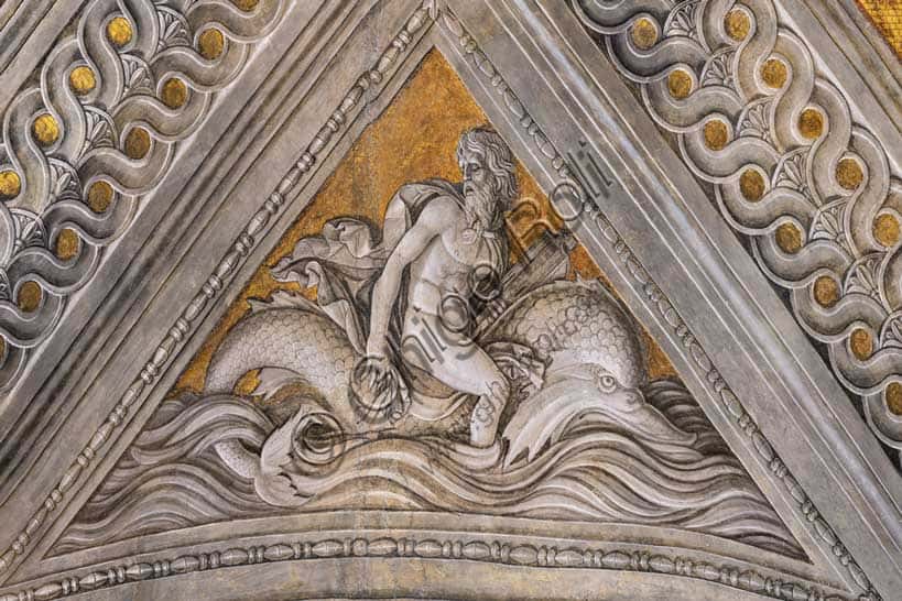 Camera Picta Vault: The Arion Bas-Relief by Mantegna in Mantua