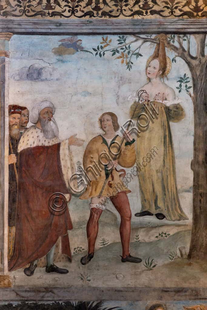 Fresco of the Martyrdom of St. Julia in Brescia: Work by Floriano Ferramola