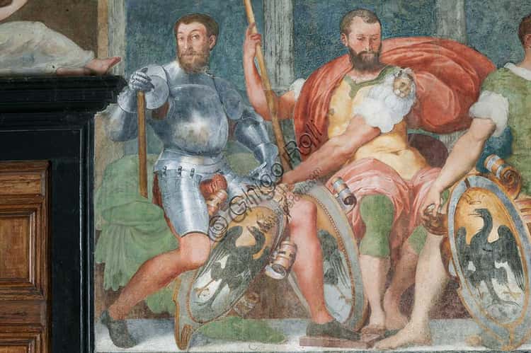 Affresco degli Eroi di Andrea Doria a Villa del Principe, Genova