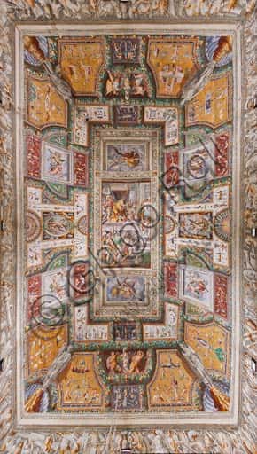 Affresco di Pier Maria Rossi e l'Ordine di San Michele nella Rocca dei Rossi