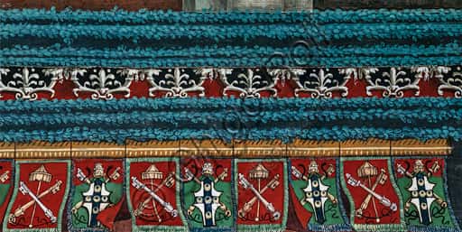 Il Baldacchino di Pinturicchio: Stemma Piccolomini e Chiavi Pontificie