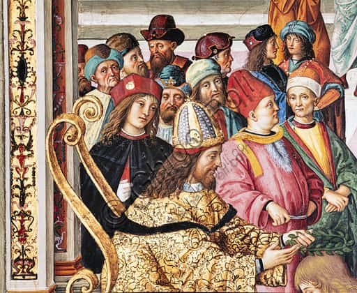 Pinturicchio Fresco: The Poet Laureate Coronation of Aeneas Sylvius