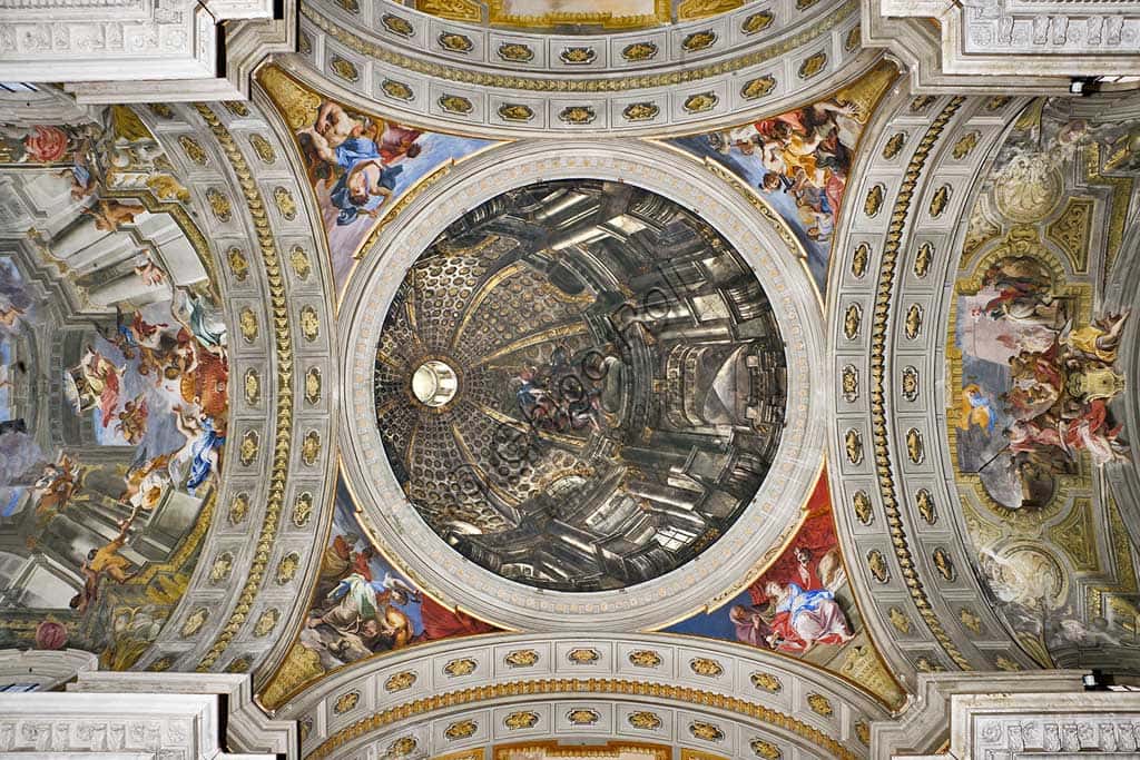 False Dome Fresco by Andrea Pozzo in Sant'Ignazio Church, Rome